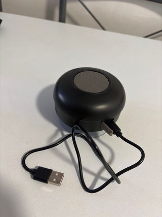 Altavoz ducha Bluetooth negro