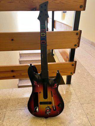 Guitarra Guitar Hero Wii + Juego