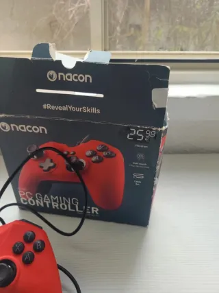 Controller Nacon USB Rosso