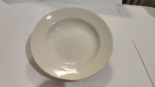 Set piatti Ginori in porcellana bianca