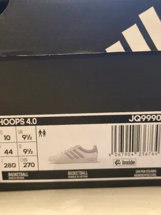 Zapatillas Adidas Blancas y Beige