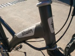Bicicleta BTWIN Original 5 Gris. Talla M