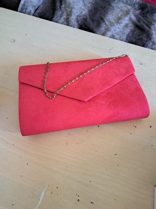 Bolso de fiesta rosa
