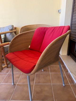 4 Sillas de exterior