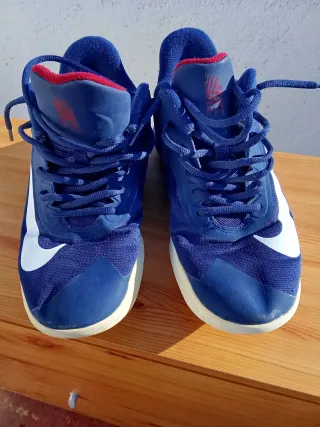 Zapatillas Nike Azules y Blancas