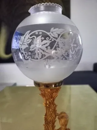Lámpara Mesa Oriental Años 50-70
