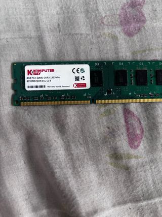2x Komputer Bay 8GB DDR3 1333MHz RAM