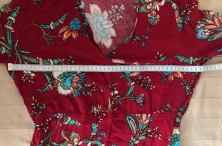 Vestido Midi Floral Estilo Boho Flamenco Mango M