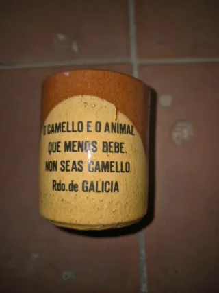 Juego Jarra y Vasos de Barro Galicia