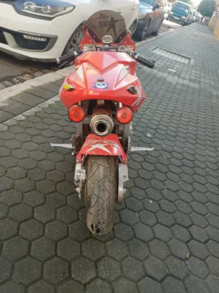 Despiece Moto Roja