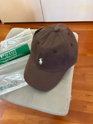 Cappellino Polo Ralph Lauren Marrone