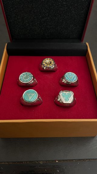 Anillos Iron Man (acero inoxidable)