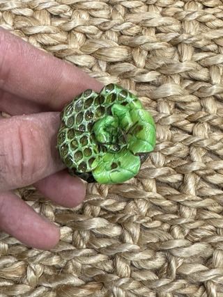 Anello vera pelle pregiata