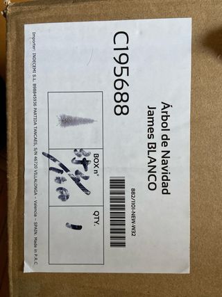 Árbol de Navidad Blanco SKLUM