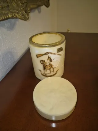 Juego fumador de mármol