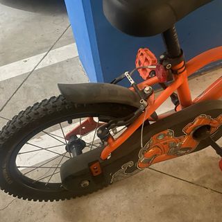 Bicicleta Btwin Naranja 3-6 Años