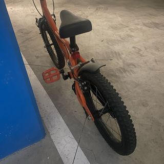 Bicicleta Btwin Naranja 3-6 Años