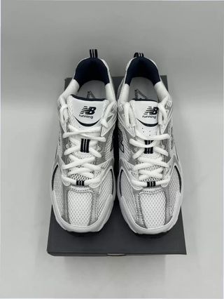 New Balance 530 Talla 37 Blanco Plata Marino