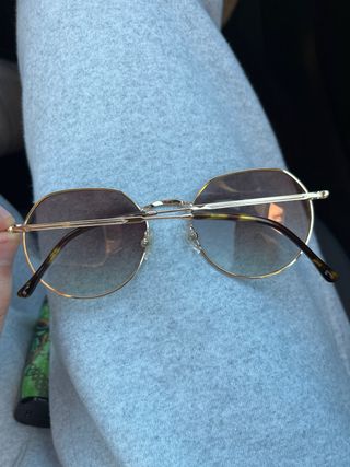 Gafas Roberto Spain doradas y marrones