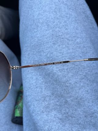 Gafas Roberto Spain doradas y marrones