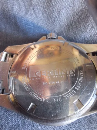 Certina DS Action Suizo 200m 40mm Reloj  Zafiro