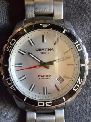Certina DS Action Suizo 200m 40mm Reloj  Zafiro