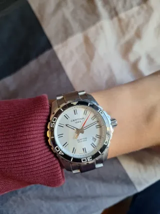 Certina DS Action Suizo 200m 40mm Reloj  Zafiro