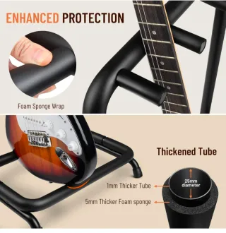 Soporte multi guitarra CAHAYA para 3 guitarras