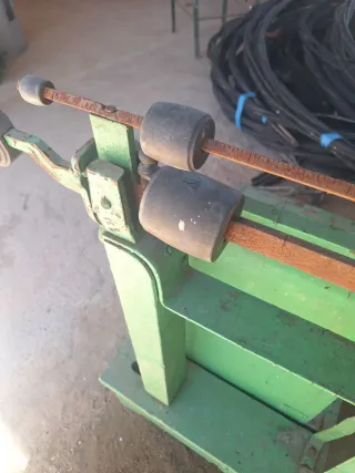 Antigua báscula de peso