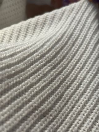 Jersey hombro descubierto blanco