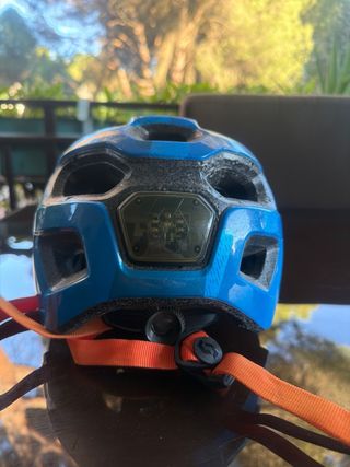 Casco Bici Niño Scott Azul