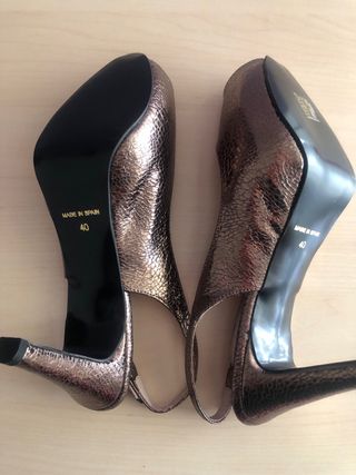 Sandalias Ana Román Piel Talla 40