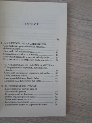 Los tres primeros años del niño: andar, hablar,...