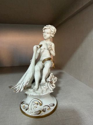 Figura porcelana Capodimonte antigua