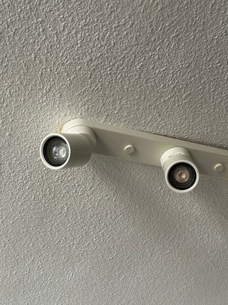 Lámpara Techo IKEA NYMÅNE 4 Focos Blanca