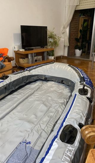Barco Hinchable Intex Excursion 4 ,+ Remos