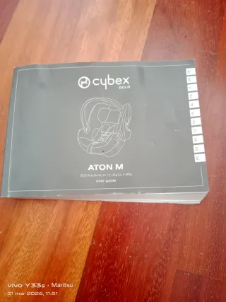 Silla de coche Cybex para bebé