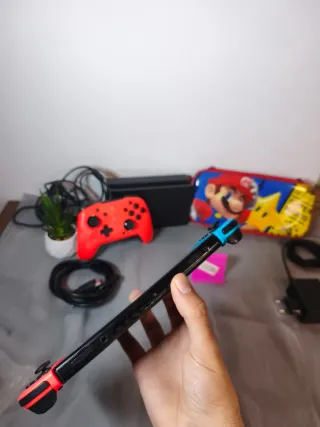 Nintendo Switch con accesorios