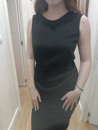 Vestido de fiesta negro talla M