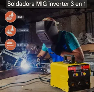 Soldadora Inverter MMA/MIG/TIG 270A