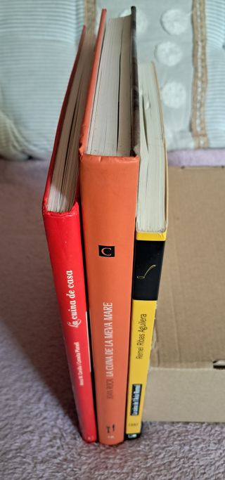 3 LLIBRES DE CUINA