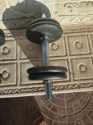 Mancuernas de gimnasio