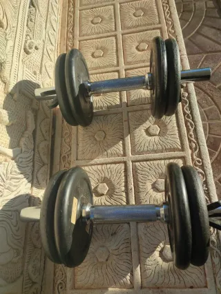 Mancuernas de gimnasio