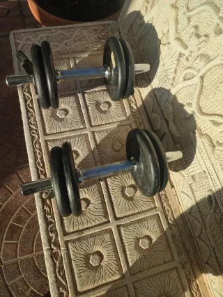 Mancuernas de gimnasio