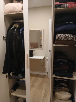 Armadio a 3 ante con angolo