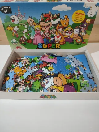 Puzzle Super Mario 500 piezas + póster
