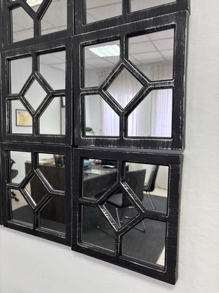 Conjunto 9 Espejos Decorativos Pared