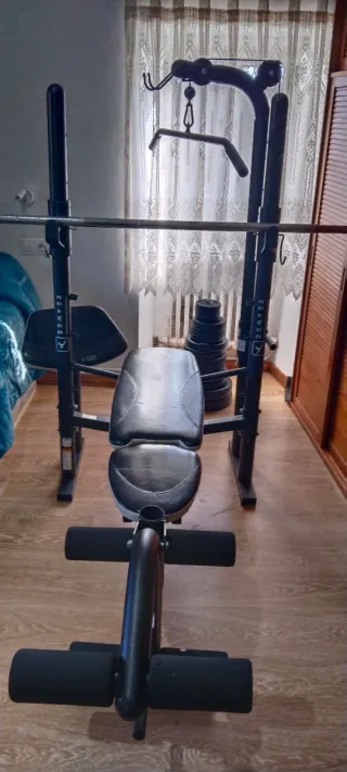 Banco de pesas Domyos BM 490