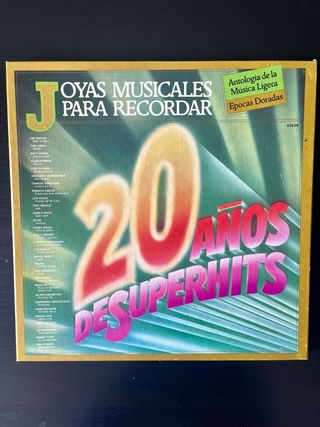 Vinilo 20 Años de Superhits - Joyas Musicales