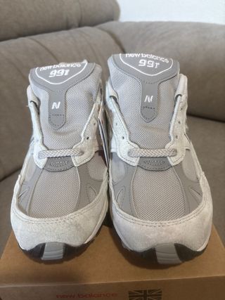 New Balance 991 Made in England Gris/Plata